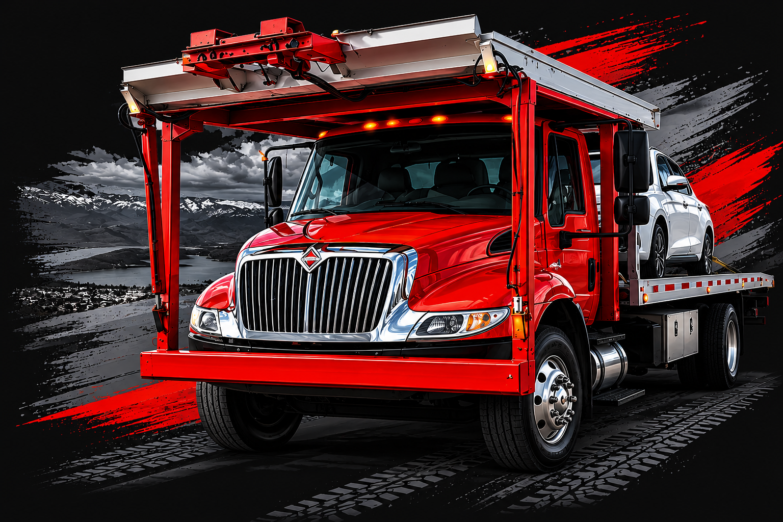 Licensed and insured towing company in BC