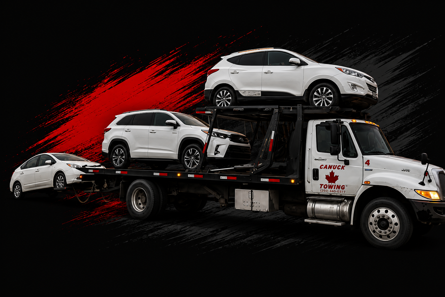Checking towing company reviews in New Westminster